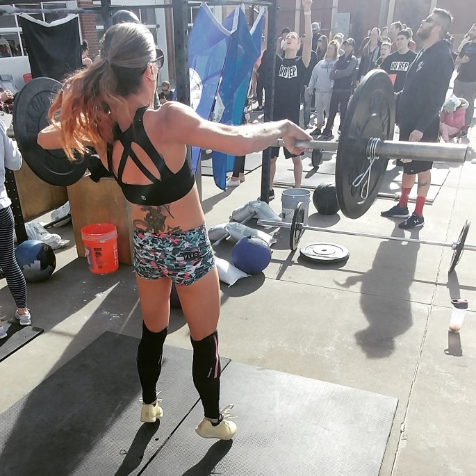 CrossFit Competition Hang Snatches Windsor, CO crossfitmomm.com