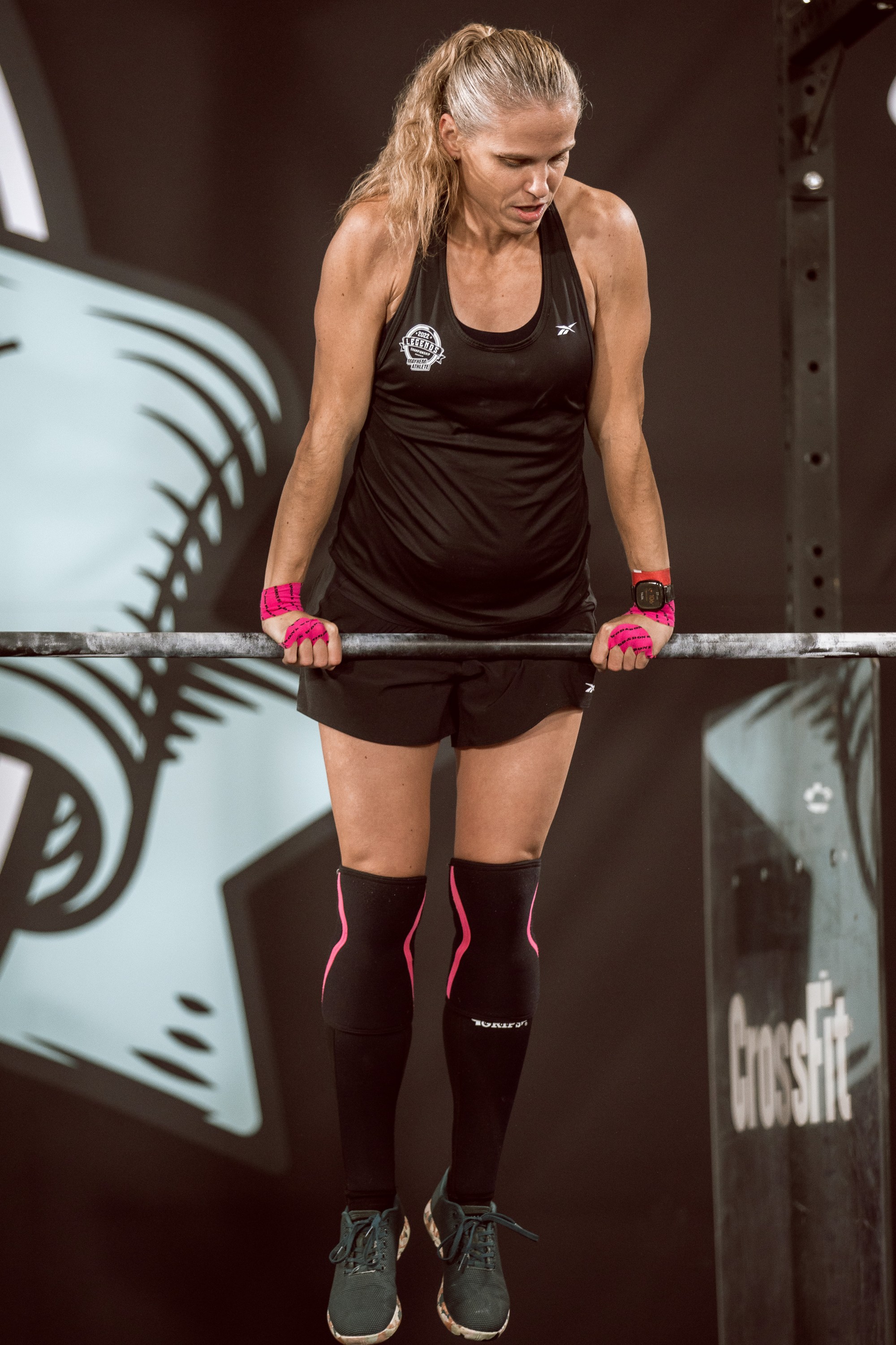 2022 legends championship crossfit bar muscle up www.crossfitmomm.com